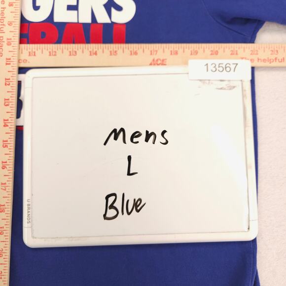 Nike Texas Rangers Casual Graphic Cew Neck Baseball T Shirt Mens Size L Blue - Picture 8 of 10